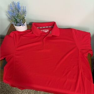 Champion Red Performance Polo